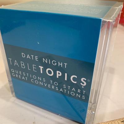 Table Topics Date Night Game NEW and factory sealed