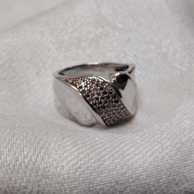 Marcasite 925 Ring Size 6