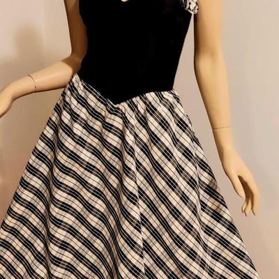 Vtg Gunne Sax Strapless Gown