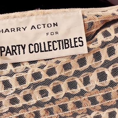 Vtg 1950's 2pc Ribbon Jacket/Top Ensemble Harry Acton for Party Collectibles