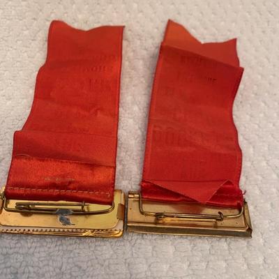 B&O Railroad Buckeye Club & Antique Switchmanâ€™s Ribbon Award Emblem