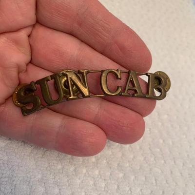 Antique Hat Pin Sun Taxi Can Company Baltimore MD