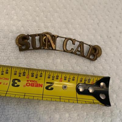 Antique Hat Pin Sun Taxi Can Company Baltimore MD