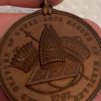 1897 Royal Arch Masons of Baltimore Centennial Ribbon