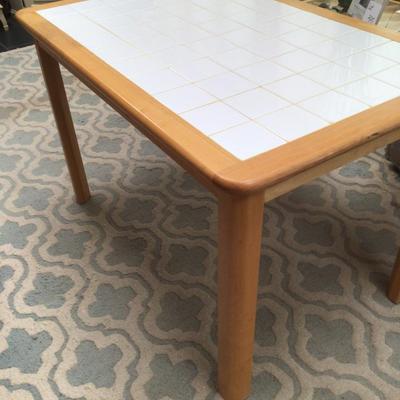 1085 Tile Top Table & Stool