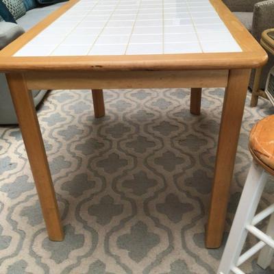 1085 Tile Top Table & Stool