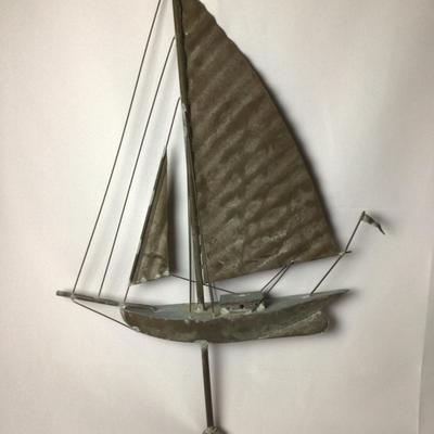 1079 Sailboat Weathervane