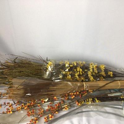 1078 Faux Floral Supply Lot