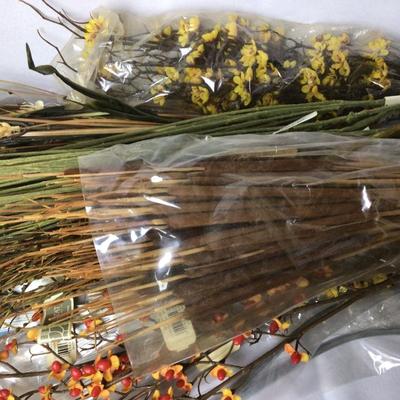 1078 Faux Floral Supply Lot