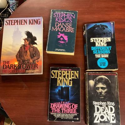Stephen King Hardback And Paperback.
