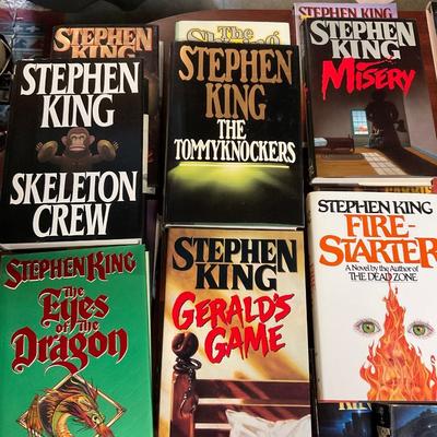 Stephen King Hardback And Paperback.