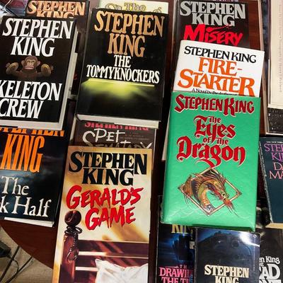 Stephen King Hardback And Paperback.