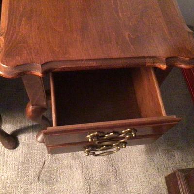 1073 Queen Anne Style End Tables