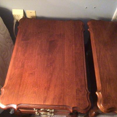 1073 Queen Anne Style End Tables