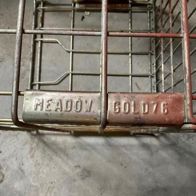 Meadow Gold Milk Crate