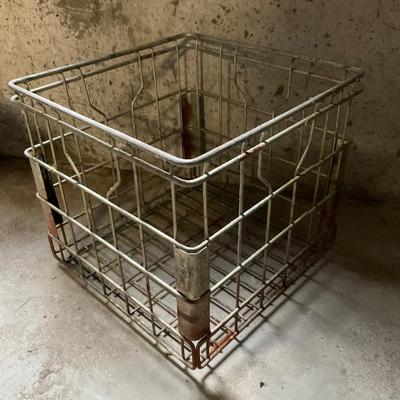 Meadow Gold Milk Crate