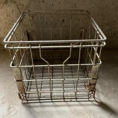 Meadow Gold Milk Crate