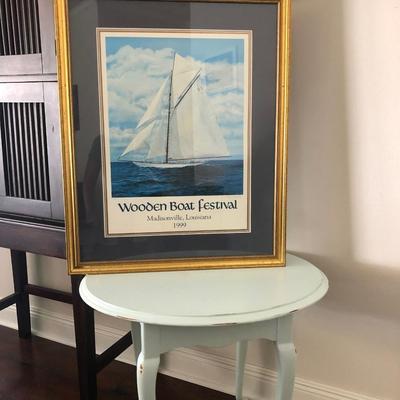 Wooden Boat Festival  Madisonville, la  1999. signed by artist and numbered 1/250