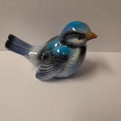 Two Goebel Germany blue birds with a Lakeside walk Scented candle
