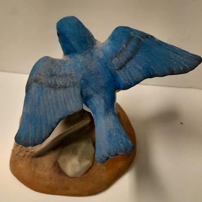 Whodunit? Spring Planting Garden themed Porcelain Bird figures