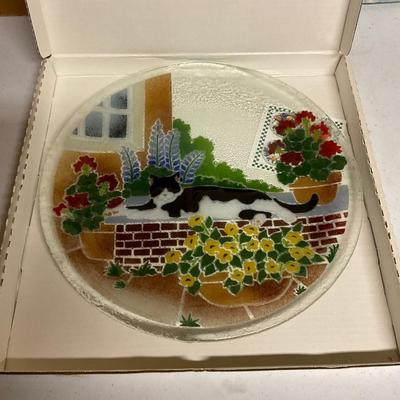 PEGGY KARR GLASS. NEW IN BOX