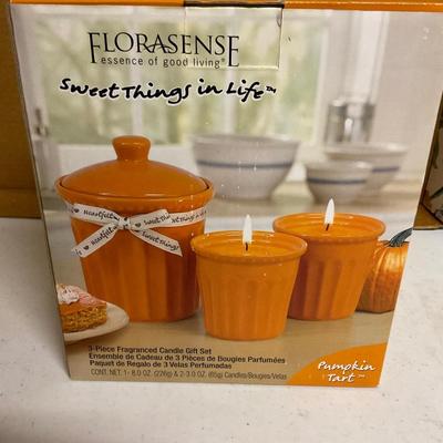 FLORASENSE CANDLES, NEW IN BOX