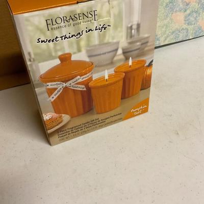 FLORASENSE CANDLES, NEW IN BOX