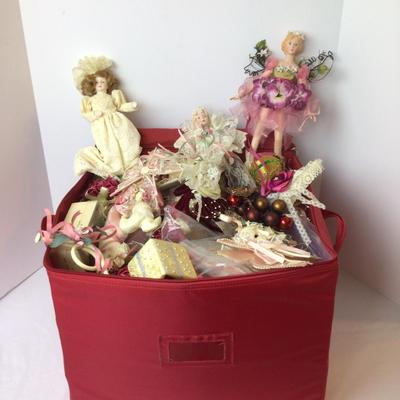 1056 Victorian Christmas Ornament Lot