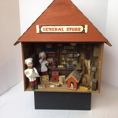 1052 â€œGeneral Storeâ€ Dollhouse Diorama