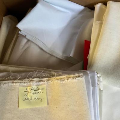 Large Box Of Material.