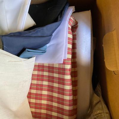 Large Box Of Material.