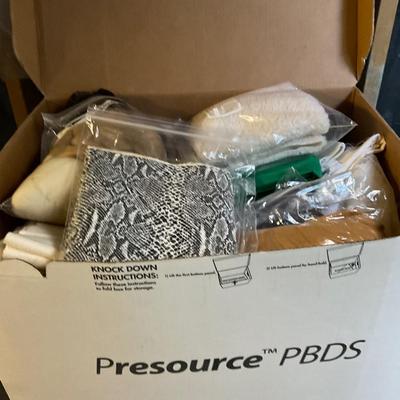 Large Box Of Material.