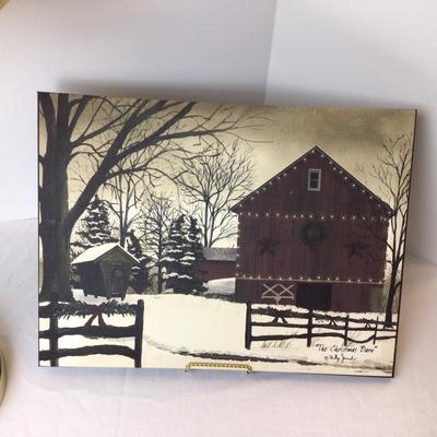 1048 Winter Canvas Print & Lamp