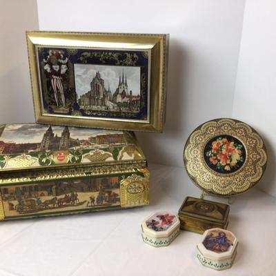 1046 Vintage Tin Lot Schmidt