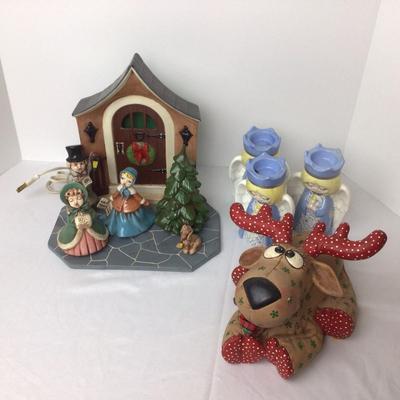 1030 Vintage Christmas Ceramic Mold Lot