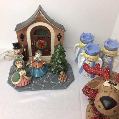 1030 Vintage Christmas Ceramic Mold Lot