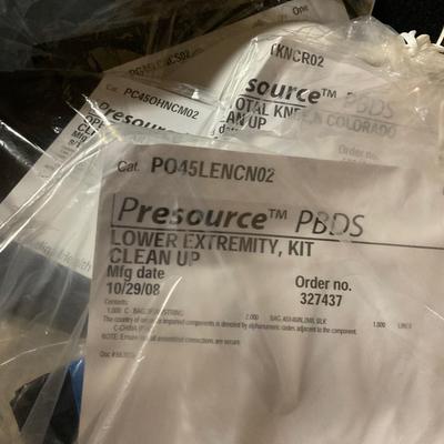 Medical Clean Up Kits.