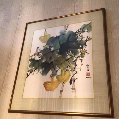 1027 Oriental Framed Art