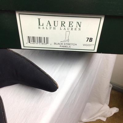 1013 Ralph Lauren Pamela Stretch Boots