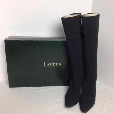 1013 Ralph Lauren Pamela Stretch Boots