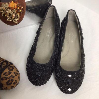 1006 Womenâ€™s Fancy Flats Chicoâ€™s Kelsi Dagger