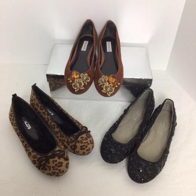 1006 Womenâ€™s Fancy Flats Chicoâ€™s Kelsi Dagger