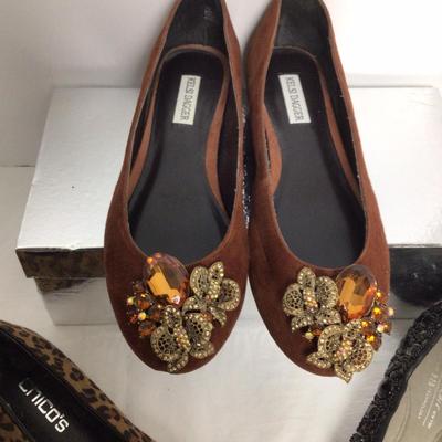 1006 Womenâ€™s Fancy Flats Chicoâ€™s Kelsi Dagger