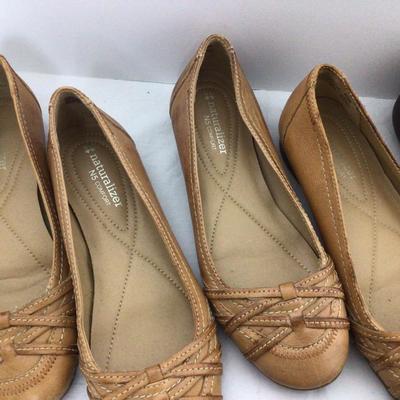 1003 Naturalizer Tan Leather Shoe Lot