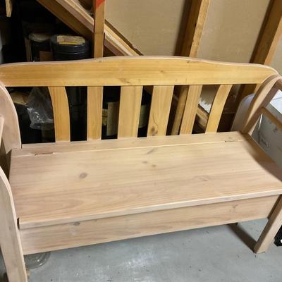 New Bench With Storage
