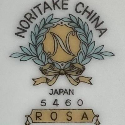 Noritake China Rosa Pattern 91 Pieces