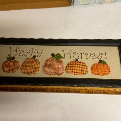 Happy Harvest Sign