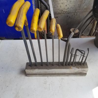 Allen Wrenchs with Stand