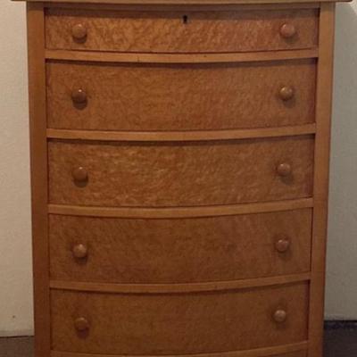 Vintage Birdseye Maple Dresser