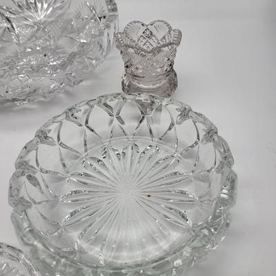 Cut Glass Crystal Lot